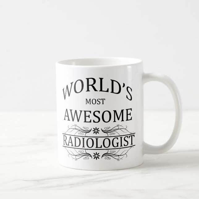 Fantastischste Radiologe der Welt der Kaffeetasse (Rechts)