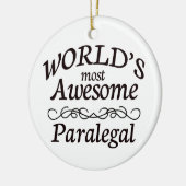 Fantastischste Rechtsassistent der Welt der Keramikornament (Links)