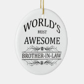 Fantastischste Schwager der Welt der Keramikornament (Rechts)