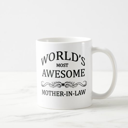 Fantastischste Schwiegermutter der Welt die Kaffeetasse (Rechts)