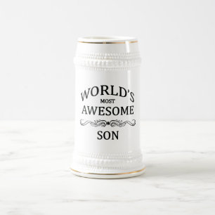 Fantastischste Sohn der Welt der Bierglas