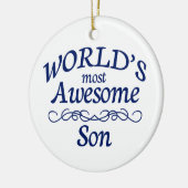 Fantastischste Sohn der Welt der Keramikornament (Links)