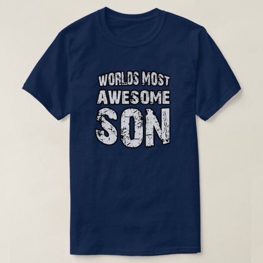 Fantastischste Sohn der Welt der T-Shirt (Design vorne)