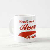 Fantastischste Sozialarbeiter der Welt der Kaffeetasse (Vorderseite Links)