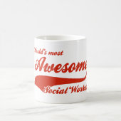 Fantastischste Sozialarbeiter der Welt der Kaffeetasse (Mittel)
