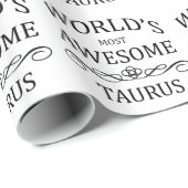 Fantastischste Stier der Welt der Geschenkpapier (Rolleneckpunkt)