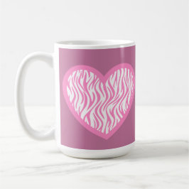 Fantastischste TANTE rosa Zebra der Welt die Kaffeetasse