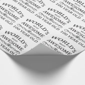 Fantastischsten 100 Jährigen der Welt die Geschenkpapier (Ecke)