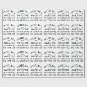 Fantastischsten 100 Jährigen der Welt die Geschenkpapier (Flach)