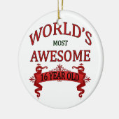 Fantastischsten 16 Jährigen der Welt die Keramik Ornament (Links)