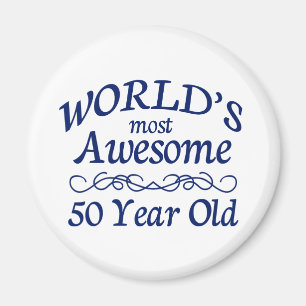 Fantastischsten 50 Jährigen der Welt die Magnet