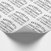 Fantastischsten 55 Jährigen der Welt die Geschenkpapier (Ecke)