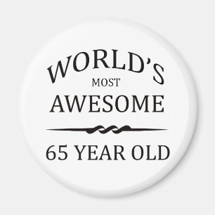 Fantastischsten 65 Jährigen der Welt die Magnet