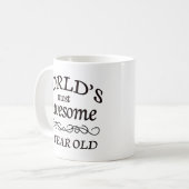 Fantastischsten 80 Jährigen der Welt die Kaffeetasse (Vorderseite Links)