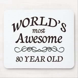 Fantastischsten 80 Jährigen der Welt die Mousepad
