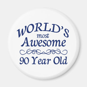 Fantastischsten 90 Jährigen der Welt die Magnet
