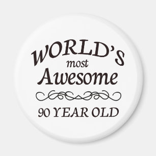 Fantastischsten 90 Jährigen der Welt die Magnet