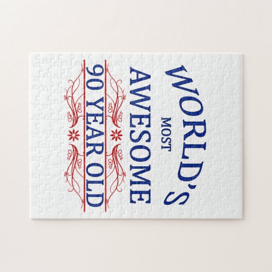 Fantastischsten 90 Jährigen der Welt die Puzzle (Horizontal)