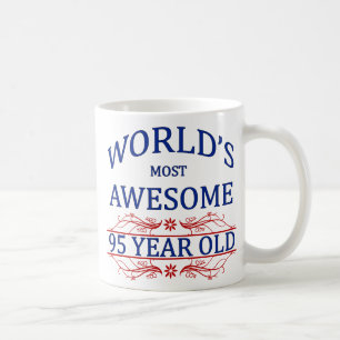 Fantastischsten 95 Jährigen der Welt die Kaffeetasse