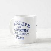 Fantastischsten Para der Welt die Kaffeetasse (Vorderseite Links)