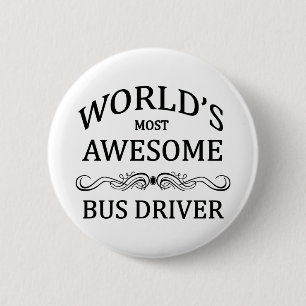 Fantastischster Bustreiber der Welt Button