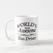 Fantastischster Bustreiber der Welt Kaffeetasse (Links)