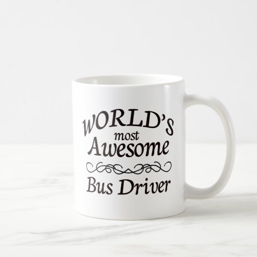 Fantastischster Bustreiber der Welt Kaffeetasse (Rechts)