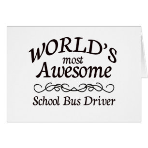 Fantastischster Bustreiber der Welt Schul