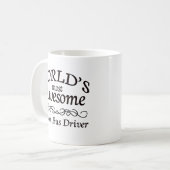 Fantastischster Bustreiber der Welt Schul Kaffeetasse (Vorderseite Links)