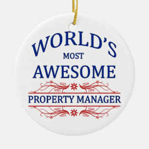 Fantastischster das Eigentums-Manager der Welt Keramik Ornament