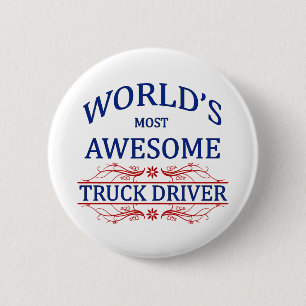 Fantastischster der LKW-Fahrer der Welt Button