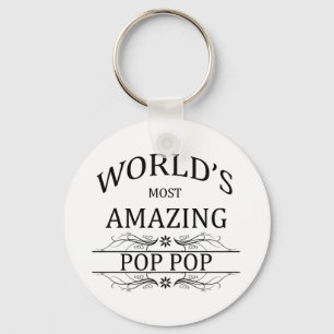 Fantastischster der Pop-Pop der Welt Schlüsselanhänger