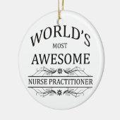 Fantastischster die Krankenschwester-Praktiker der Keramik Ornament (Links)