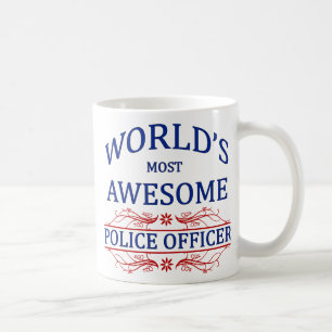 Fantastischster die Polizei-Offizier der Welt Kaffeetasse