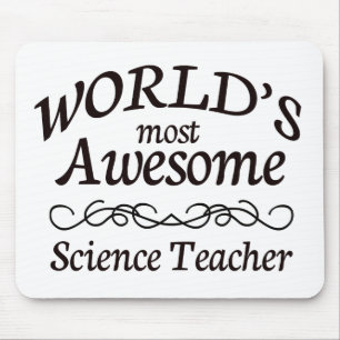Fantastischster die Wissenschafts-Lehrer der Welt Mousepad