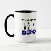 FANTASTISCHSTER Entwurf der BRO-Text der Welt Tasse (Links)