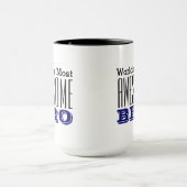 FANTASTISCHSTER Entwurf der BRO-Text der Welt Tasse (Zentrum)