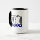 FANTASTISCHSTER Entwurf der BRO-Text der Welt Tasse (Vorderseite Links)