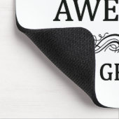 Fantastischster Groomer der Welt Hunde Mousepad (Ecke)