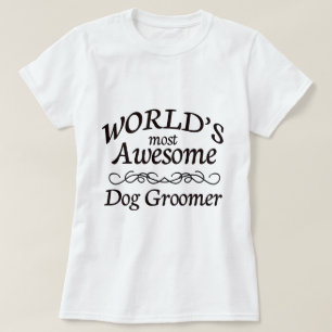 Fantastischster Groomer der Welt Hunde T-Shirt