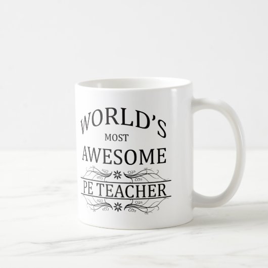 Fantastischster Lehrer das PET der Welt Kaffeetasse (Rechts)
