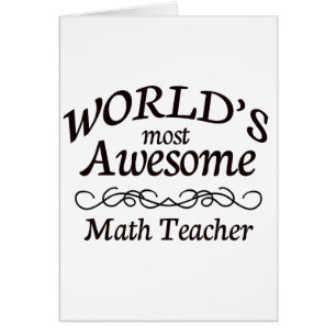 Fantastischster Mathe-Lehrer der Welt