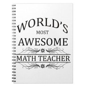 Fantastischster Mathe-Lehrer der Welt Notizblock