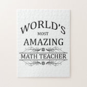 Fantastischster Mathe-Lehrer der Welt Puzzle (Vertikal)