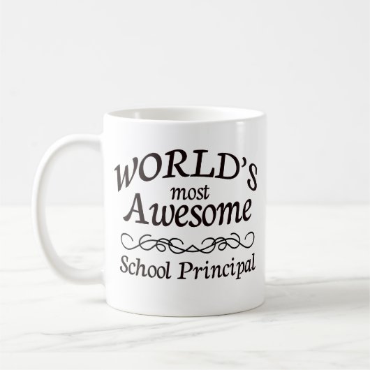 Fantastischster Schulvorsteher der Welt Kaffeetasse (Links)