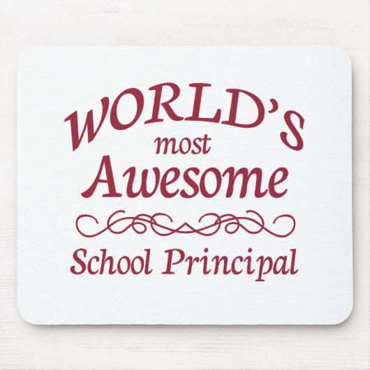 Fantastischster Schulvorsteher der Welt Mousepad (Vorne)
