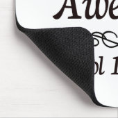 Fantastischster Schulvorsteher der Welt Mousepad (Ecke)