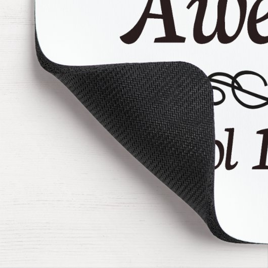 Fantastischster Schulvorsteher der Welt Mousepad (Ecke)