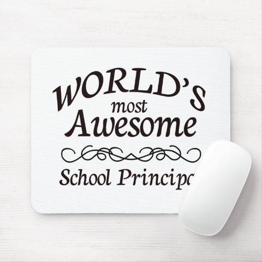 Fantastischster Schulvorsteher der Welt Mousepad (Mit Mouse)