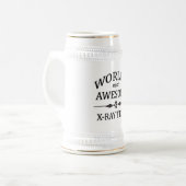 Fantastischster Tech der Welt der Röntgenstrahl Bierglas (Vorderseite Links)